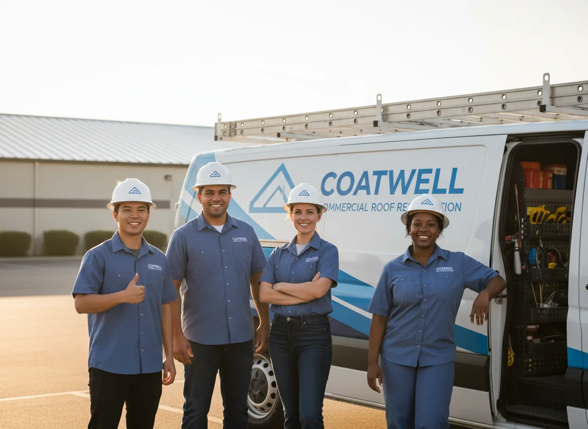 Commercial roof coating company in Odessa, MN
